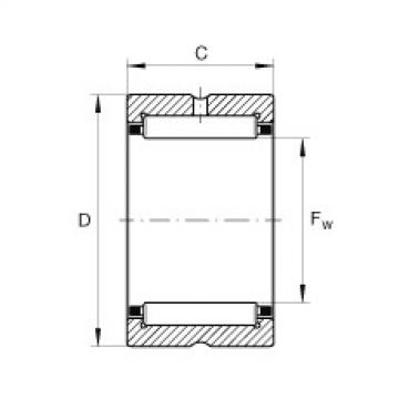 FAG Needle roller bearings - NCS1016