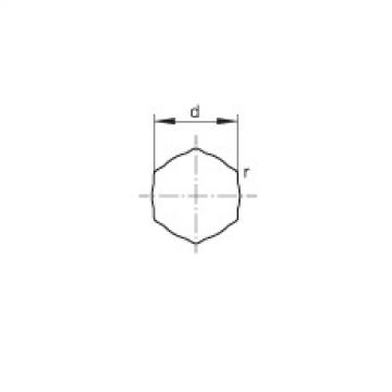 FAG Self-aligning deep groove ball bearings - SK010-204-KRR-B