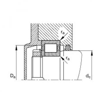 FAG Cylindrical roller bearings - NUP207-E-XL-TVP2