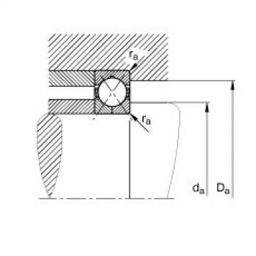 FAG Four point contact bearings - QJ210-XL-MPA