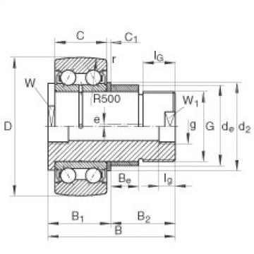 FAG Stud type track rollers - ZLE5207-2Z