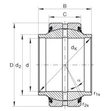 FAG Radial-Gelenklager - GE20-HO-2RS