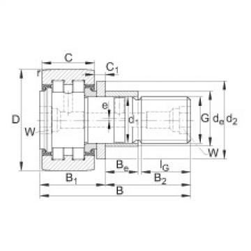 FAG Kurvenrollen - PWKRE35-2RS