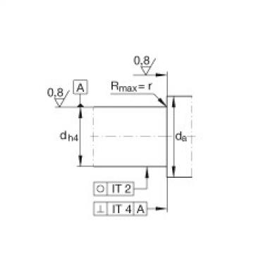 FAG Axial angular contact ball bearings - BSB4072-SU-L055