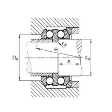 FAG Axial deep groove ball bearings - 54208