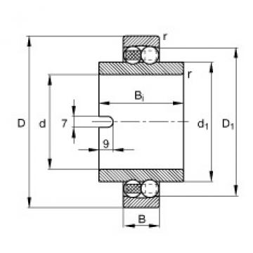 FAG Self-aligning ball bearings - 11204-TVH