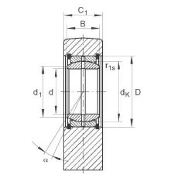 FAG Hydraulic rod ends - GF40-DO