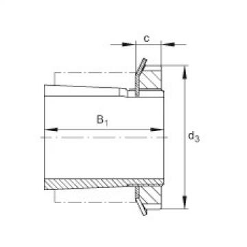 FAG Radial insert ball bearings - UK207