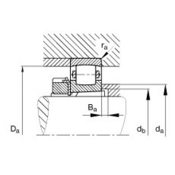 FAG Barrel roller bearings - 20312-K-TVP-C3 + H312