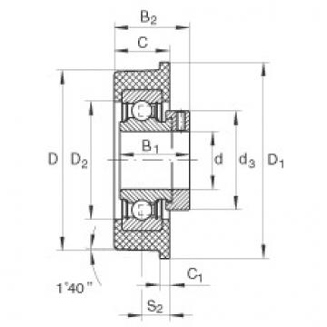 FAG Radial insert ball bearings - CRB20/83-XL