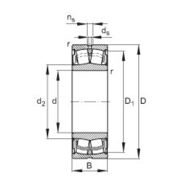 FAG Sealed spherical roller bearings - WS22207-E1-XL-2RSR