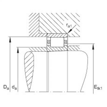 FAG Cylindrical roller bearings - N1007-K-M1-SP