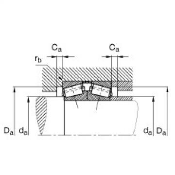 FAG Tapered roller bearings - 31306-A-N11CA-A50-90