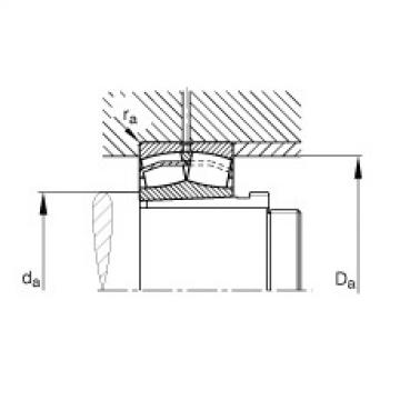 FAG Spherical roller bearings - 21311-E1-XL-K + AHX311