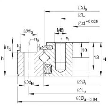 FAG Crossed roller bearings - XU060094