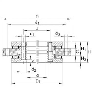 FAG Axial/radial bearings - YRT80-TV