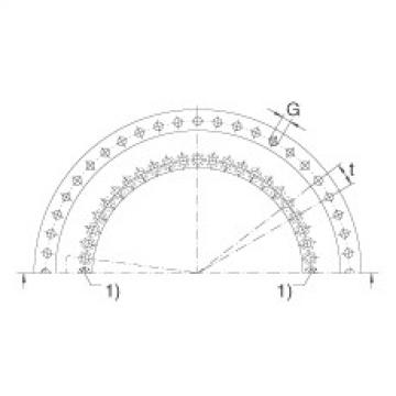 FAG Axial/radial bearings - YRT50