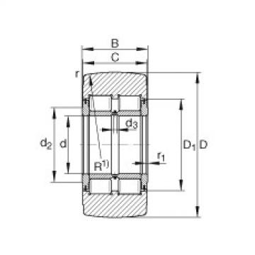 FAG Yoke type track rollers - NNTR70X180X85-2ZL