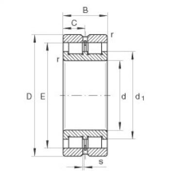 FAG Cylindrical roller bearings - SL024912