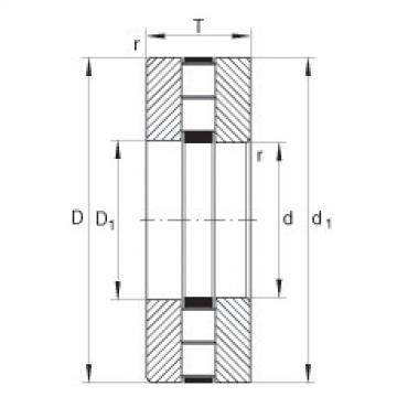 FAG Axial cylindrical roller bearings - 89412-TV