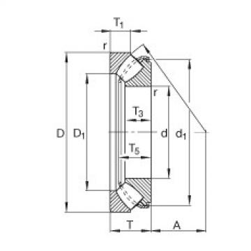 FAG Axial spherical roller bearings - 29414-E1-XL