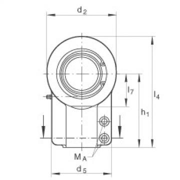 FAG Hydraulic rod ends - GIHNRK63-LO