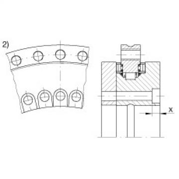 FAG Axial/radial bearings - YRT80-TV