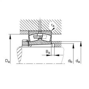 FAG Spherical roller bearings - 23218-E1A-XL-K-M + H2318