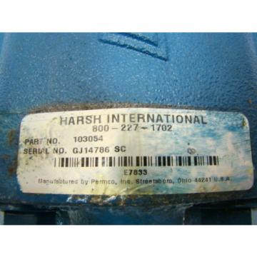 Harsh International Parker Hydraulic Pump Refurbished  (E13-1062)