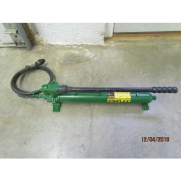 Simplex P-42 Hydraulic Hand Pump with 6&#039; hose and Coupler