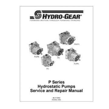 Pump PW-2KBA-GY1C-XXXX/103-6565 HYDRO GEAR OEM FOR TRANSAXLE OR TRANSMISSION