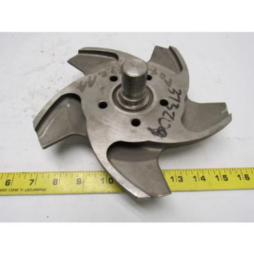 Flowserve  8 1/2&#034; Pump Impeller Stainless Steel 5 Vane