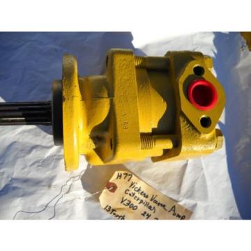 VICKERS V300 24 20A 11 S55LH HYDRAULIC PUMP off CATERPILLAR CAT