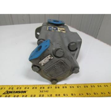 Vickers 3525V25A17-1BA22LH-095FW Hydraulic Double Vane Pump Left Hand CCW