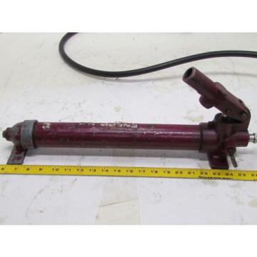 Enerpac PH-39 Hydraulic Hand Pump Works Slow Leak At Pressure Relief Screw