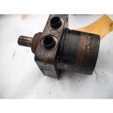 PARKER HYDRAULIC MOTOR TE0065US10AAAA SPLINED SHAFT $17409 AC 0796 65 CU INCH