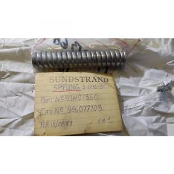 Sundstrand Spring 9-1216-31 Part Number 99401360 CAT 996077103 RR 19/00159