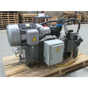 VICKERS T50P-VE Hydraulic Power Unit 25HP 2000PSI 33GPM 70 Gal. Tank