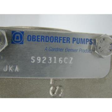 OBERDORFER SS ROTARY GEAR PUMP S92316CZ