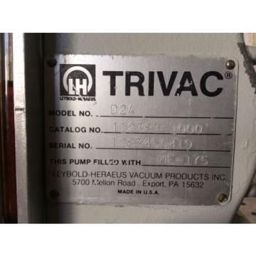 Trivac Vacuum Pump D2A