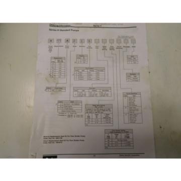 Parker H77AA1B Gear Pump