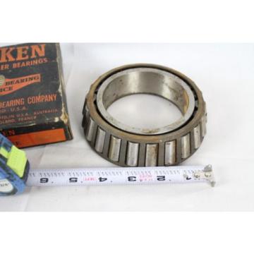 Vintage NOS New Timken 582 Cone Tapered Roller Bearing Antique Car Part w/ Box