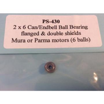 Proslot PS-430 2MM X 6MM Slot Car MotorBall Bearings MidAmerica Naperville