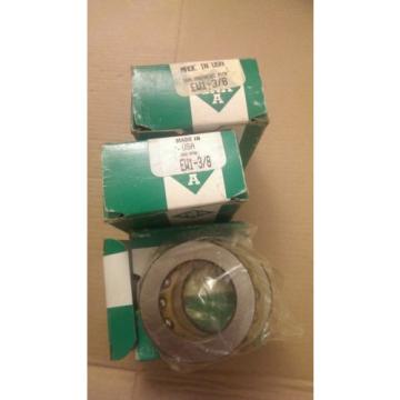 QTY of 3 New INA Rolling Bearings EW1-3/8