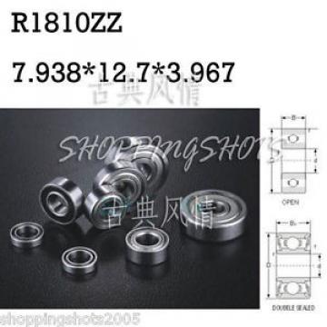 1pcs R1810 ZZ 5/16&#034;x 1/2&#034;x 5/32 inch Miniature Ball Radial Ball Bearings R1810ZZ