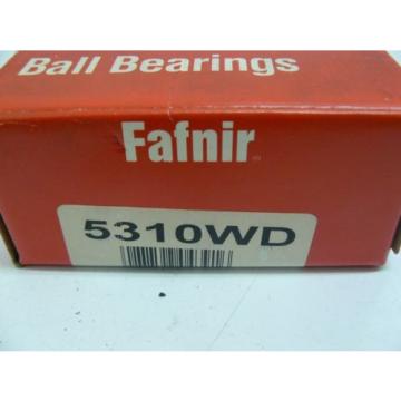 NEW FAFNIR 5310WD RADIAL BALL BEARING