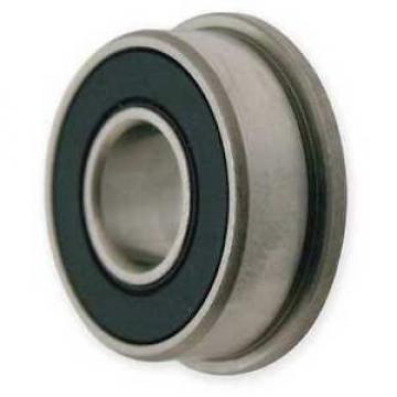 DAYTON 1ZGE6 Radial Bearing, DBL Seal, 0.2500 In. Bore