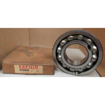 FAFNIR RADIAL BEARING 315WD N 315WDN NIB