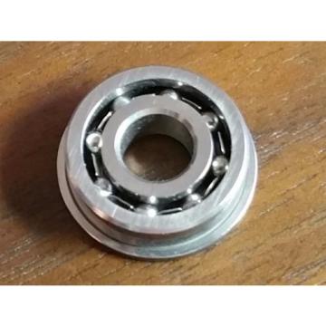 NHBB SSRF4 RADIAL FLANGED, STEEL OPEN MINIATURE BALL BEARING (NOS)