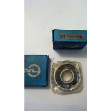 ZKL Single Row Radial Ball Bearing, 6303A-2RSC3